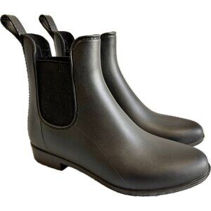 Sam Edelman Tinsley Rubber Rain boots in matte black Size 6